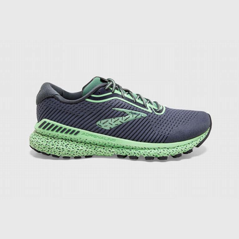 Brooks Women's Adrenaline Gts 20 Road Running Shoes Singapore - Green/Black (94053-CQBZ)